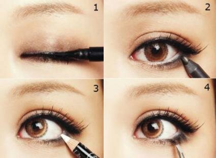 Como aplicar el lápiz de ojos
