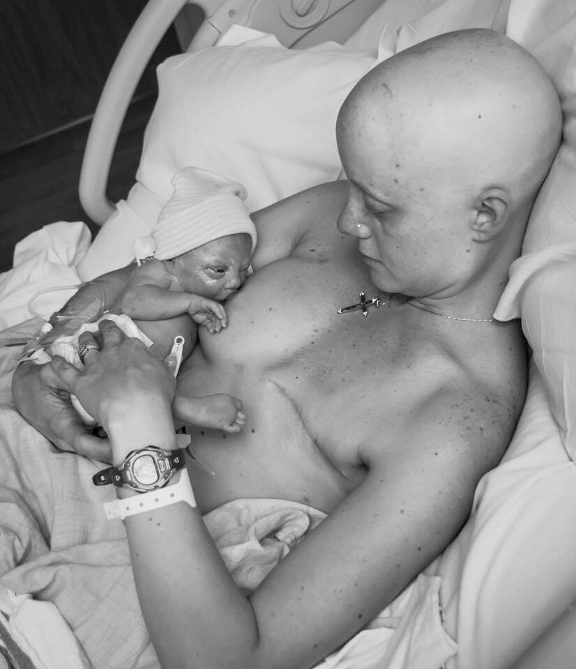 Lucha contra el cáncer mientras esta embarazada