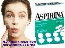 Exfoliante de miel y Aspirina para el rostro