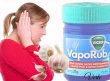 Cómo aliviar el dolor de oídos con vick VapoRub y Ajo